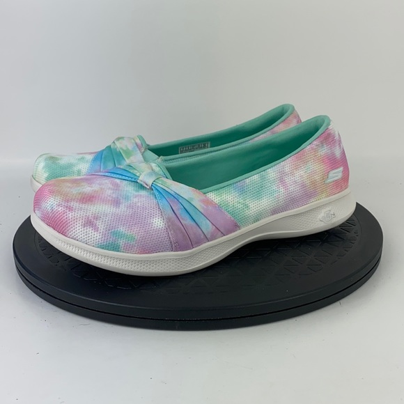 Skechers Shoes - Skechers Goga Mat Tie Dye Slip On Comfort Shoes 136304W Women's Size 7